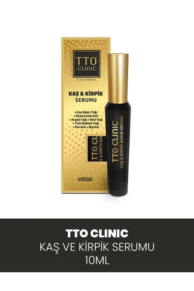 TTO Clınıc Kaş & Kirpik Bakım Serumu 10 Ml (çay Ağacı Yağı / Tea Tree Oıl) ürün görseli 1