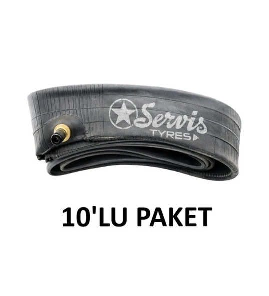 Servis 2.50/2.75X17 İÇ LASTİK BUTYL  Motosiklet İç Lastiği (10 ADET) ürün görseli 1