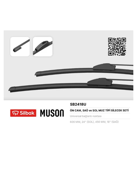 SİLECEK SÜPÜRGESİ 600/450MM (MUZ TİPİ) OPEL INSIGNIA ürün görseli 1