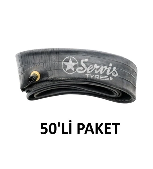 Servis 2.50/2.75X17 İÇ LASTİK BUTYL  Motosiklet İç Lastiği (50 ADET) ürün görseli 1