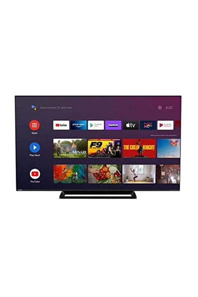 Toshiba 65UA3E63DT 4K Ultra HD 65" 165 Ekran Uydu Alıcılı Android Smart LED TV - TESHİR ürün görseli 1