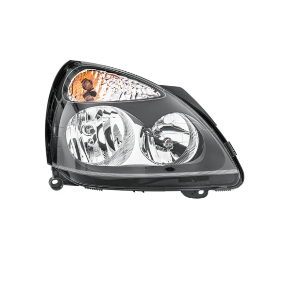 FAR MOTORLU SAĞ (SİYAH ÇERÇEVELİ) RENAULT CLIO (01-05) ürün görseli 1