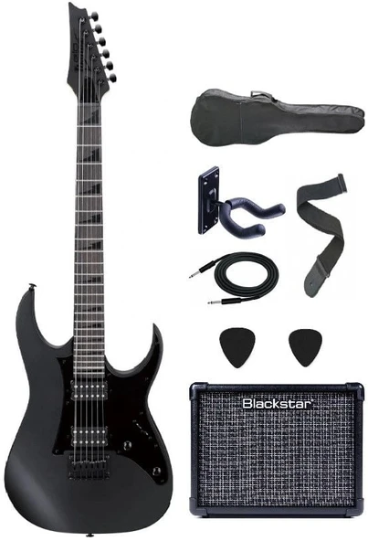 IBANEZ GRGR131EX-BKF GRGR Elektro Gitar Set ürün görseli 1