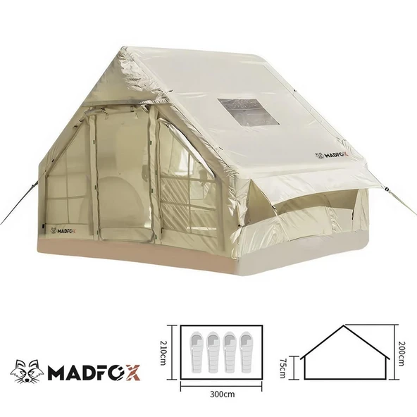 Madfox Bigless Glamping Şişme Çadır - Resim 2