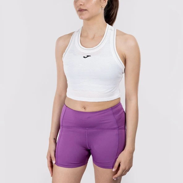 Joma 902607.200 Smash Kadın Kolsuz Tişört - Beyaz ürün görseli 1