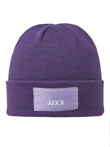 JJXX   Jxbasic Logo Beanie Acc Sn Kadın Mor Bere - 12205033 ürün görseli 1