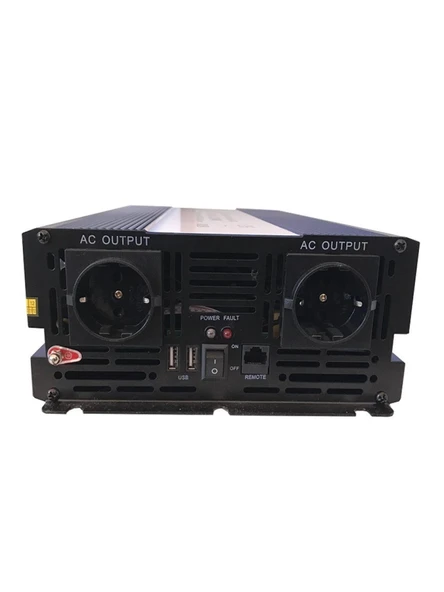3000 WATT 12 VOLT TAM SİNÜS İNVERTER - Resim 2