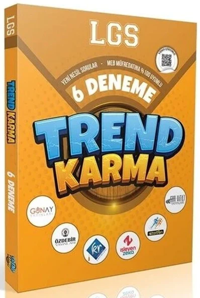 8. Sınıf LGS 6 Deneme Trend Karma ürün görseli 1