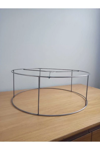 Abajur Ve Lambader Teli Çemberi 40 Cm Çap 15 Cm Yükseklik ürün görseli 1
