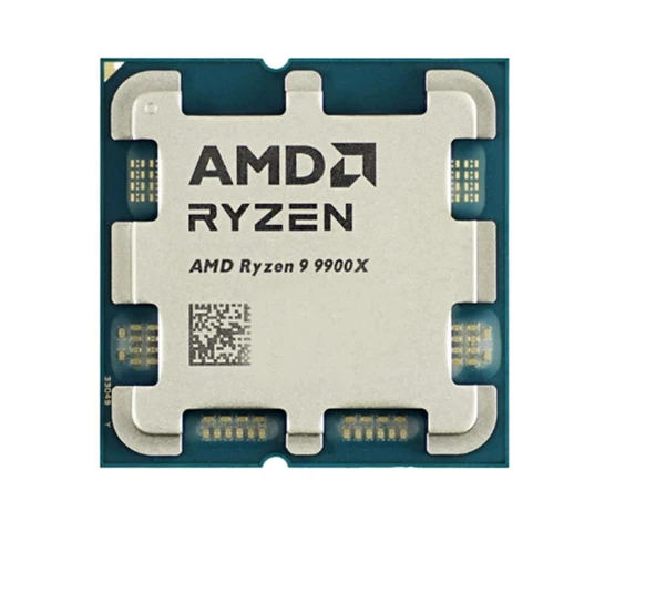 AMD Ryzen 9 9900X TRAY 4.4GHz 64MB Önbellek 12 Çekirdek AM5 4nm Kutusuz İşlemci ürün görseli 1