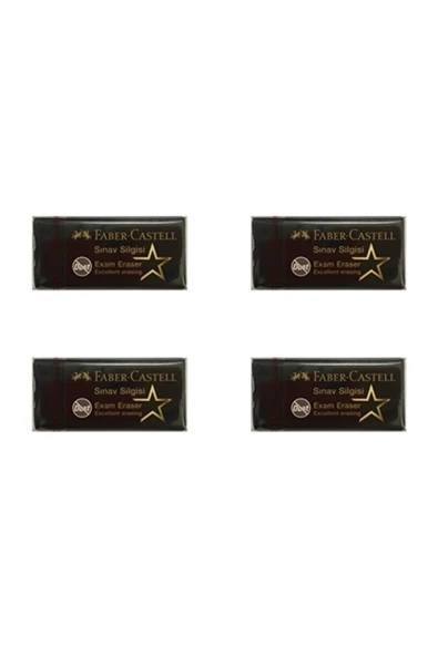 Faber Castell Black Edition Sınav Silgisi 4 ADET ürün görseli 1