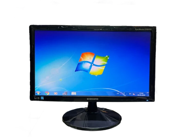 SAMSUNG S19B150 18.5 İNÇ WİDESCREEN SİYAH LED MONİTÖR(2 EL YENİLENMİŞ ÜRÜN) ürün görseli 1