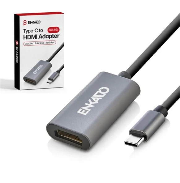 ENKADO EKD-TP41 TYPE-C TO HDMI 4K-2K 30HZ ADAPTÖR ürün görseli 1