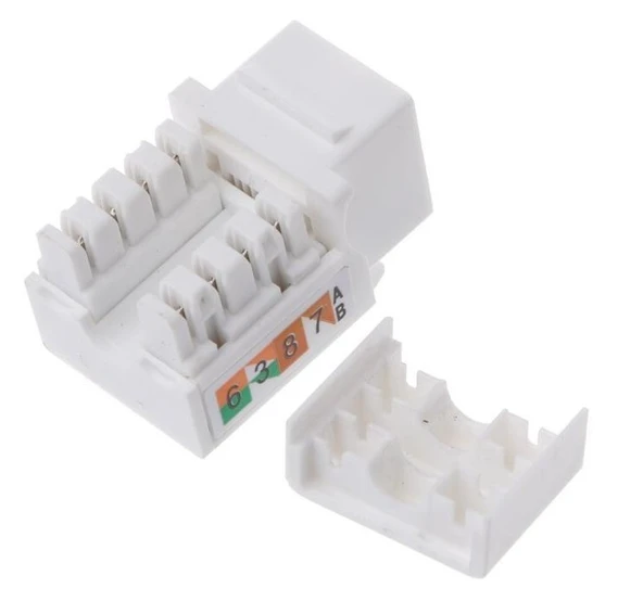 5235 Cat6 Rj45 Utp Keystone Patch Panel İçin Jack ürün görseli 1