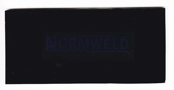 NORMWELD XTW TH9-1 110X50X3mm Siyah Maske Camı (10 Ad.) ürün görseli 1