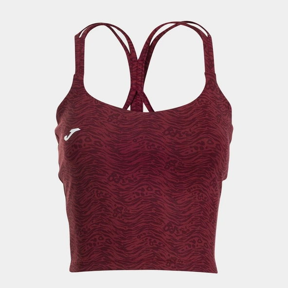 Joma 902680.686 Challenge Kadın Kolsuz Tişört - Bordo ürün görseli 1