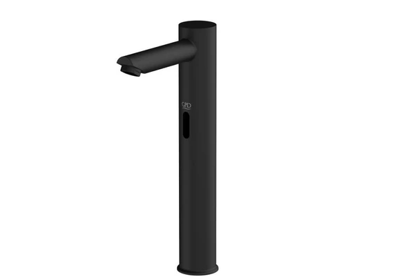 GPD FLB07-S Fotoselli Siyah Çift Su Girişli Set Üstü Lavabo Bataryası Armatürü FLB07-S ürün görseli 1