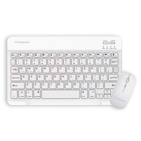 SPRANGE SR-K2 Mini Kablosuz Klavye & Mouse Set ürün görseli 1
