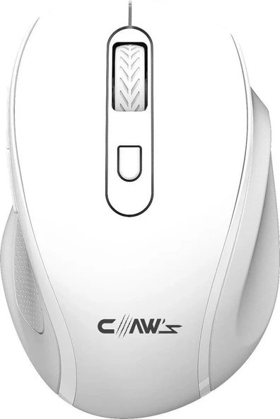 Claws Genius v2 Beyaz Ergonomik Optik Kablosuz Mouse ürün görseli 1