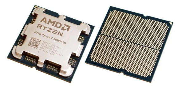 Amd Ryzen 7 9800X3D TRAY 5.20 Ghz 8 Çekirdek 96MB AM5 4nm Kutusuz İşlemci ürün görseli 1