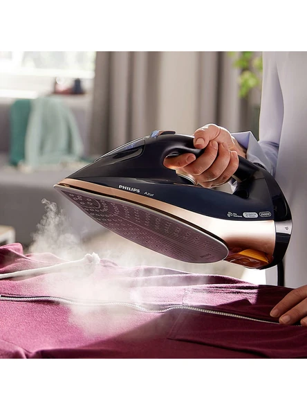 Philips Azur Buharlı Ütü 3000 W Sürekli Buhar 55 g/dk Siyah Renk ile Hızlı Ütüleme Teşhir ürün görseli 1