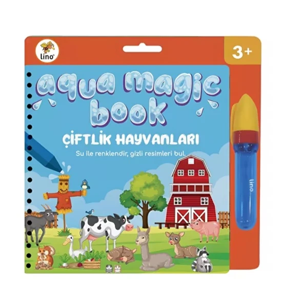 Aqua Magic Book Sihirli Boyama Çiftlik ürün görseli 1
