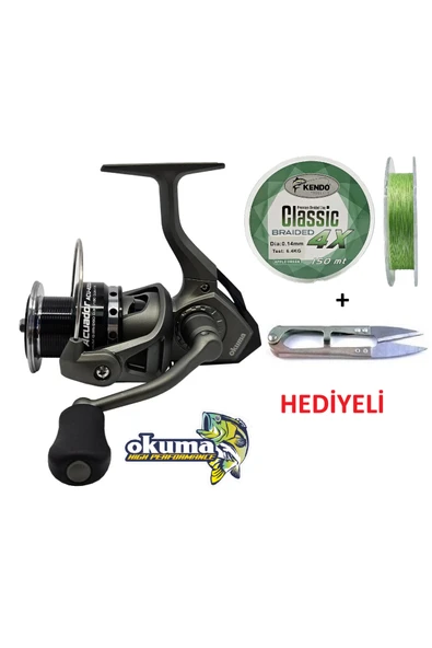 Okuma Acuador ACU-3000A 3+1BB İp Misina Sarılı Olta Makinesi ürün görseli 1
