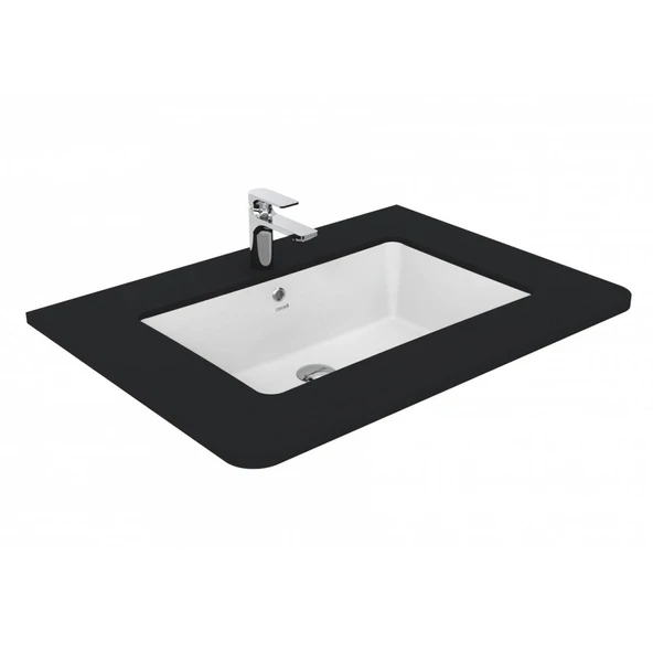 Creavit Dikdörtgen Tezgah Altı Lavabo (38x60 cm) TP760.00 ürün görseli 1