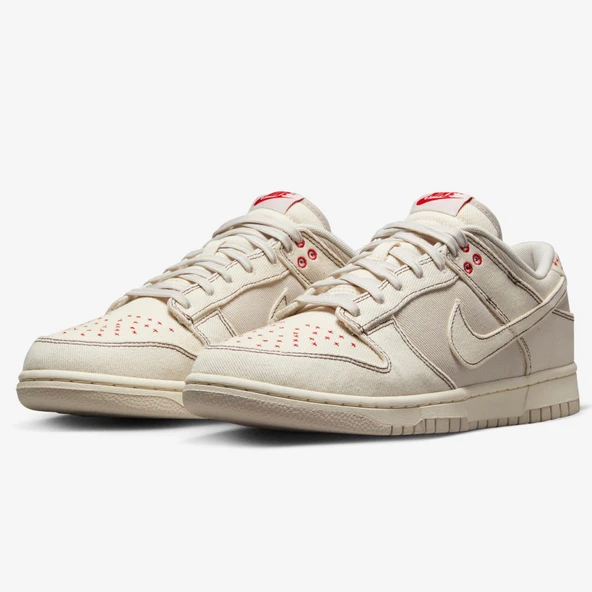 Nike Dunk Low Retro Se Sashiko Light Orewood Kadın Spor Ayakkabı ürün görseli 1