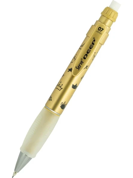 Serve Deep Versatil Kalem Sketch Serisi 0.7mm Metalik Altın Taç ürün görseli 1