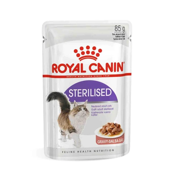 Royal Canin Gravy Pouch Kısırlaştırılmış Kediler İçin Konserve 85 gr ürün görseli 1