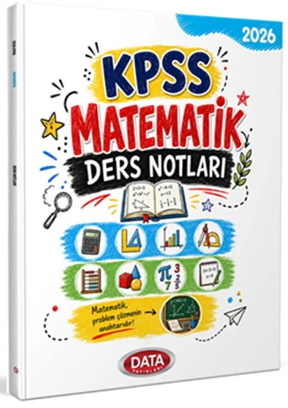 Data Yayınları KPSS Matematik Ders Notları ürün görseli 1