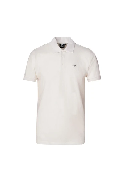 hummel Trona Polo 912358-9157 Ekru Erkek Polo Yaka T-Shirt ürün görseli 1