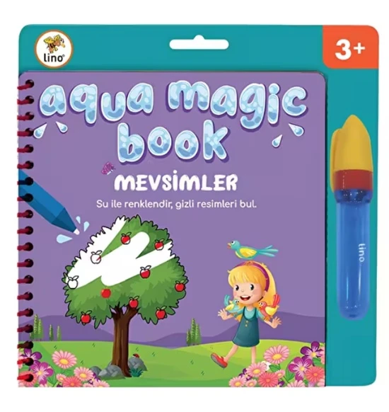 Aqua Magic Book Sihirli Boyama Mevsimler ürün görseli 1