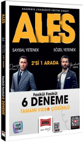 2026 ALES Sayısal Yetenek Sözel Yetenek Fasikül Fasikül Tamamı Video Çözümlü 6 Deneme Yargı ürün görseli 1