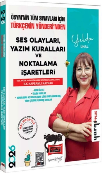 2026 ÖSYM nin Tüm Sınavları İçin Ses Olayları Yazım Kuralları ve Noktalama İşaretleri Yargı ürün görseli 1