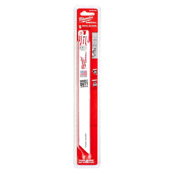 Milwaukee Bi-Met Panter Testere Bıçağı 23cm 5li Paket ürün görseli 1
