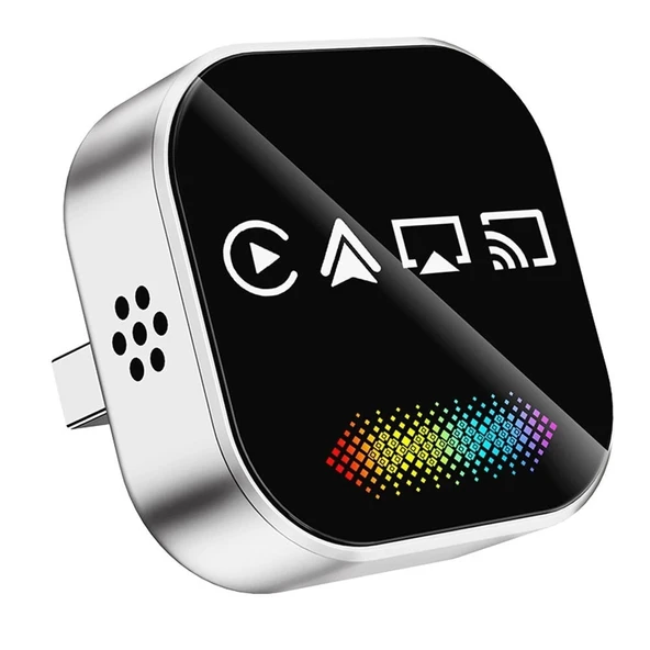 Yeni Nesil USB 4in1 Kablosuz CarPlay & Android Auto Smart Box ürün görseli 1