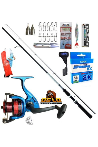 3000 270cm 20-60gr Daiwa Sweepfire Rapala Maket Balık Spin Olta Takımı Seti ürün görseli 1