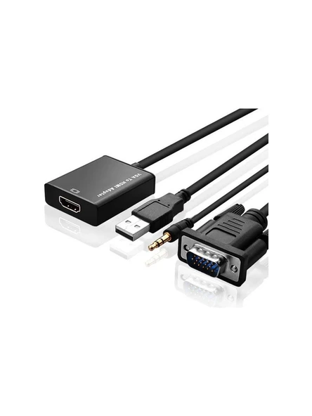 Alfais 4674 VGA to VGA Dönüştürücü ürün görseli 1
