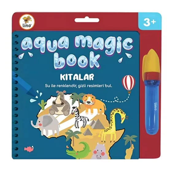 Aqua Magic Book Sihirli Boyama Kıtalar ürün görseli 1
