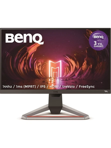 BenQ Mobiuz EX2510 24.5" IPS 1ms(MPRT) 2ms(GtG)144Hz FHD FreeSync HDR10 Oyun Monitörü ürün görseli 1