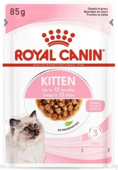 Royal Canin Kitten Gravy Yavru Kedi Konservesi 85 gr ürün görseli 1