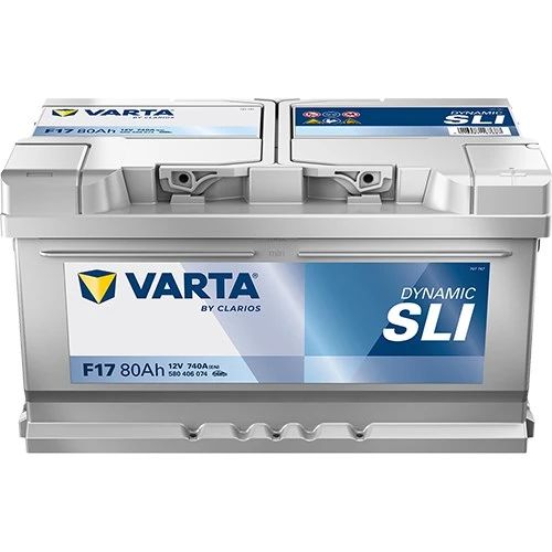 Varta F17 12V 80AH 740A Dynamıc Slı Akü (Üretim Tarihi:2026) ürün görseli 1