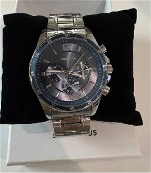 Swiss Plus Man Watch Basic Seri Model-8 ST3516AGS Lüx Blue-Silver(Kol Saati) ürün görseli 1