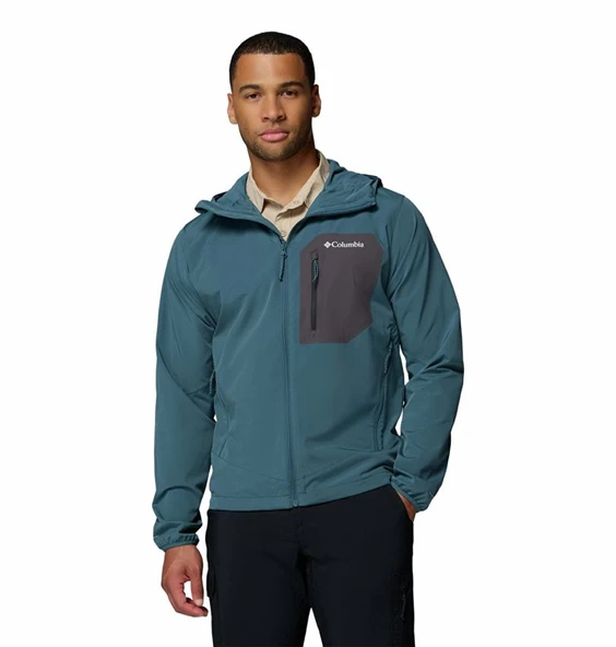 Columbia Tall Heights III Kapüşonlu Erkek Softshell Mont WO3966 ürün görseli 1