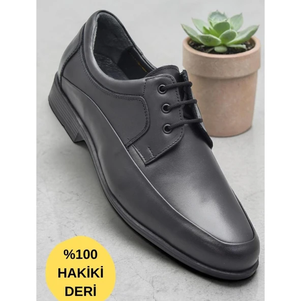 823 Hazır Rahat Taban İçi Dışı Deri Erkek Ayakkabı Bağcıklı Klasik Erkek Ayakkabı ürün görseli 1
