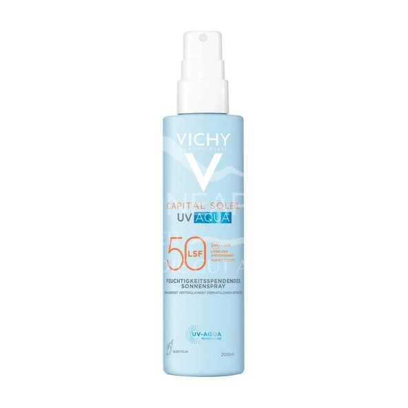 VICHY Capital Soleil UV Aqua Vücut Güneş Kremi SPF50 200 ml ürün görseli 1