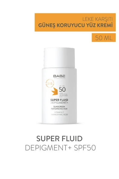BABE Depigment+ Super Fluid SPF50 50 ml ürün görseli 1