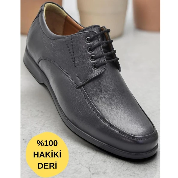 681 Hazır Rahat Taban İçi Dışı Deri Erkek Ayakkabı Bağcıklı Klasik Erkek Ayakkabı ürün görseli 1
